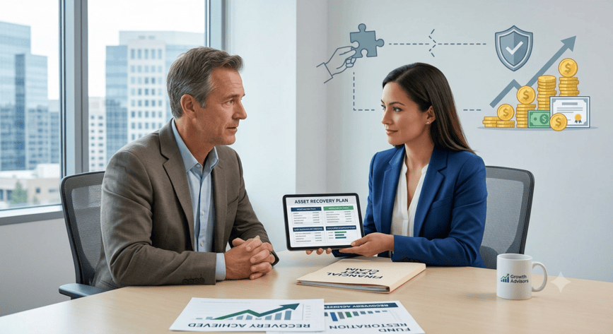 SR Finance investment recovery assistance